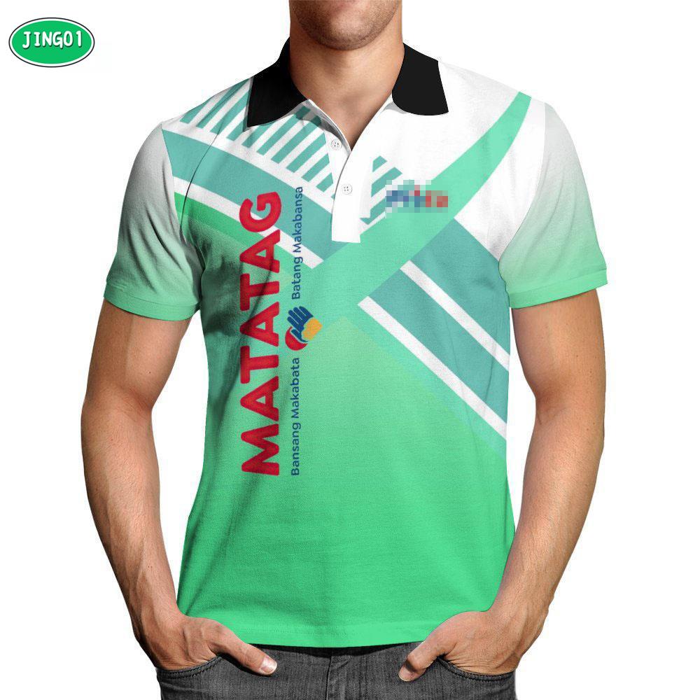 Jing Matatag Uniform Sublimation Male And Female Teacher Polo Shirt Teacher Activity Code M 2909