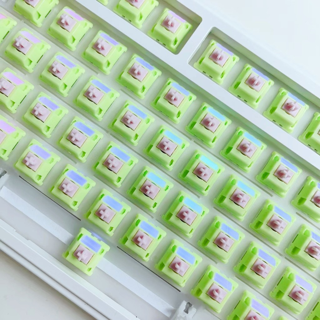 Haimu Lotus Root Switch 5pin Strong Tactile 10pcs Cream Sound Hot ...