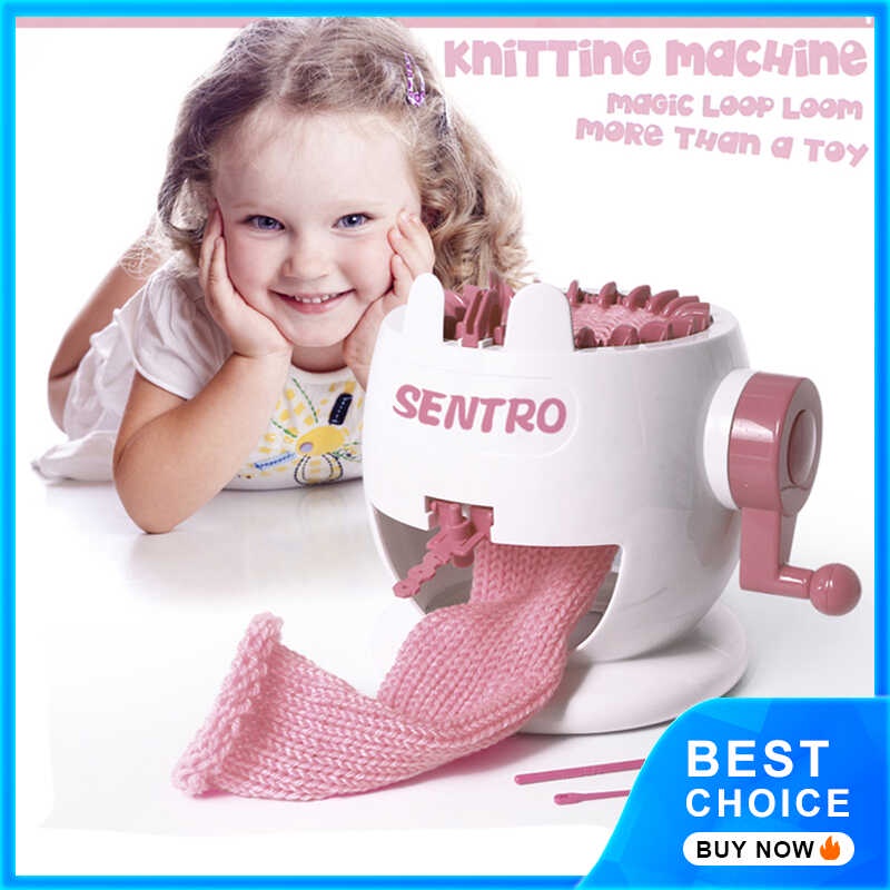 SENTRO 22 Needles Knitting Machines,Smart Weaving Knitting Loom,DIY