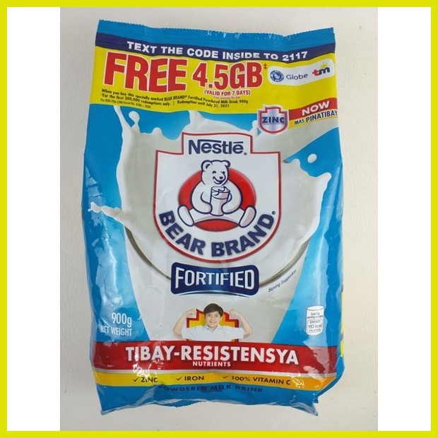 Bear Brand Powdered Milk 840g - Fresh Stock With Free USA Shipping-929152