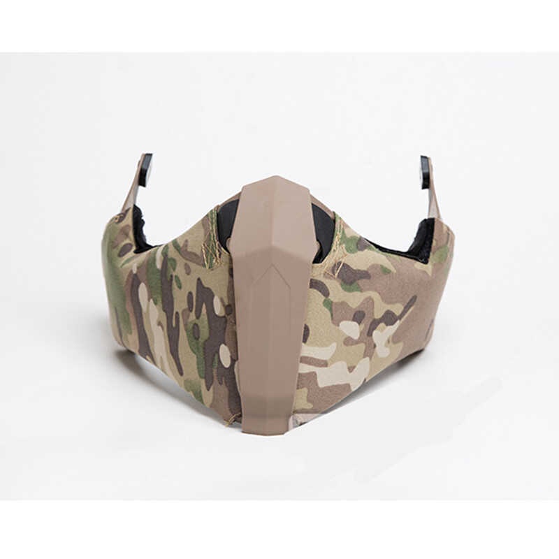 Tactical Airsoft Half Face Mask Gunsight Mandible For Fast/High Cut/MT Helmet Accessories TB1304