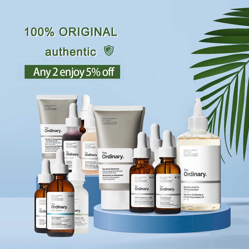 The Ordinary Niacinamide/Alpha Arbutin/Retinol/Buffet/AHA/Peeling/EGCG
