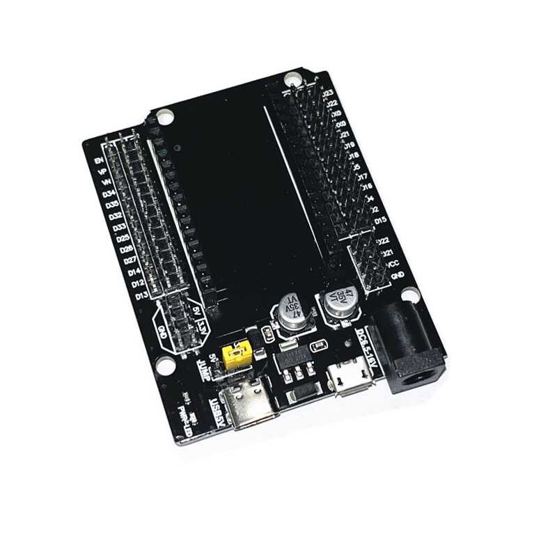 ESP32 expansion board can be equipped with ESP32 DevKitC development ...