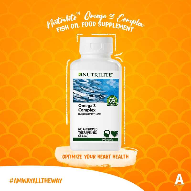 AMWAY NUTRILITE OMEGA 3 COMPLEX SOFTGEL CAPSULE Shopee Philippines