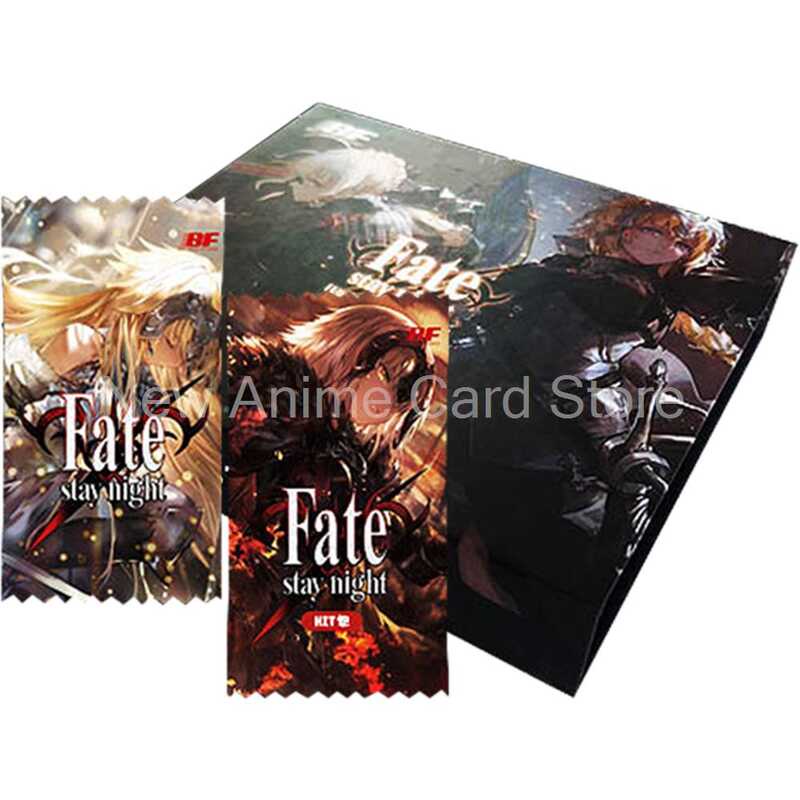New Fate Stay Night Collection Cards Beautiful Girl Box Booster HIT ...