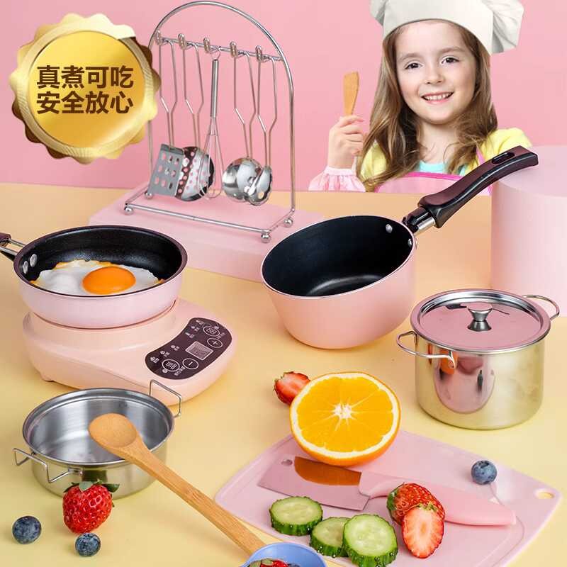 Small Mini Kitchen Real Cooking Set Real Cooking Real Toy Coyer ...
