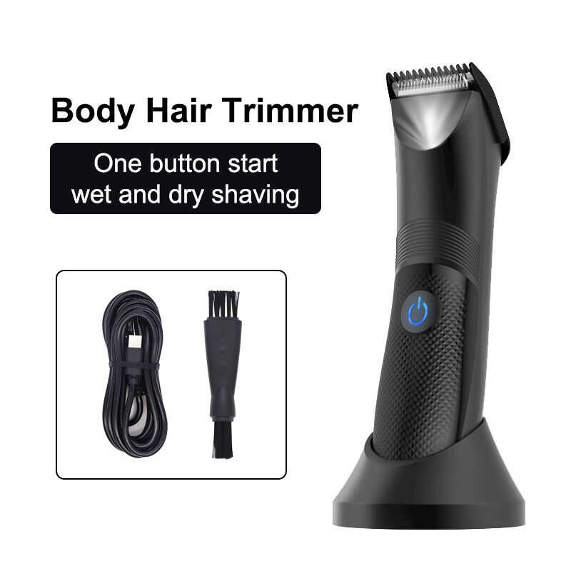 Lalaki na Hair Removal Intimate Areas Places Trimmer Waterproof Haircut