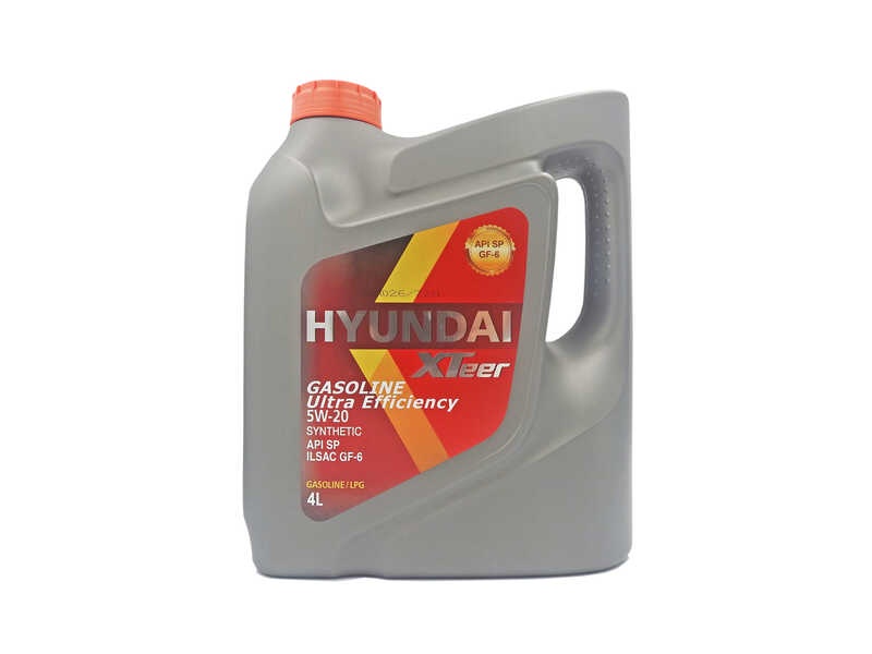 Hyundai Xteer Gasoline Ultra Efficiency SP/ILSAC GF6 5W20 Synthetic