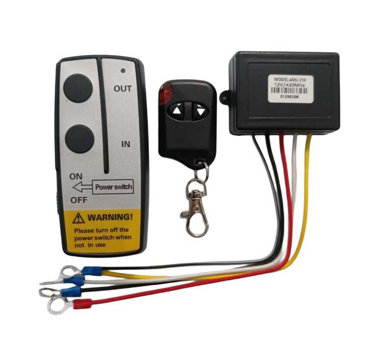 12V 24V Electric Winch Switch Controller Wireless Remote Control ...