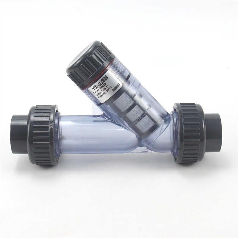 Y Type Transparent UPVC Makikita Ang Aquarium Pipe Micro Irrigation