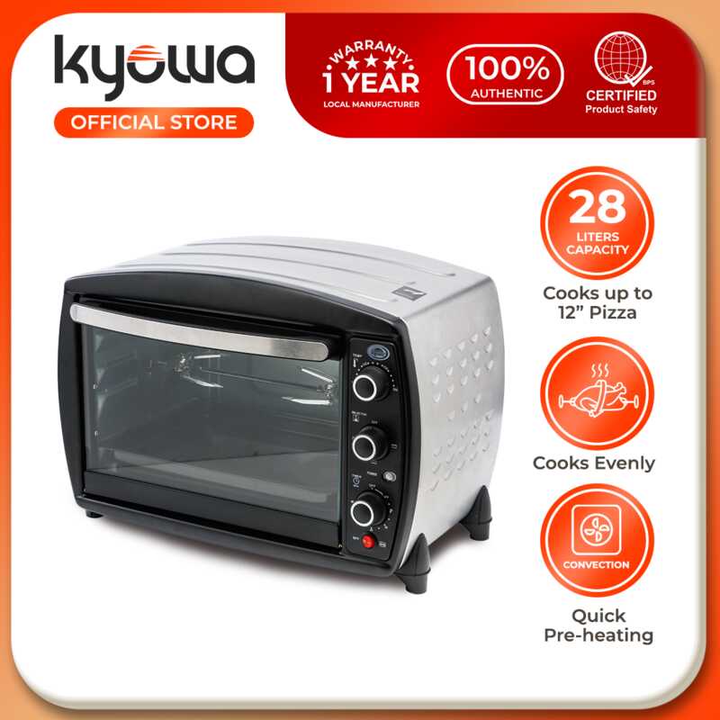 Kyowa Electric Oven with Convection Function 28L KW3314 Shopee