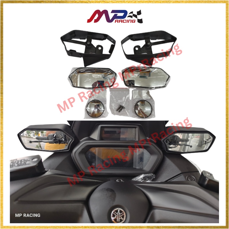 XMAX V2 Side mirror integrated, Yamaha XMAX 250 V2 side mirror Shopee