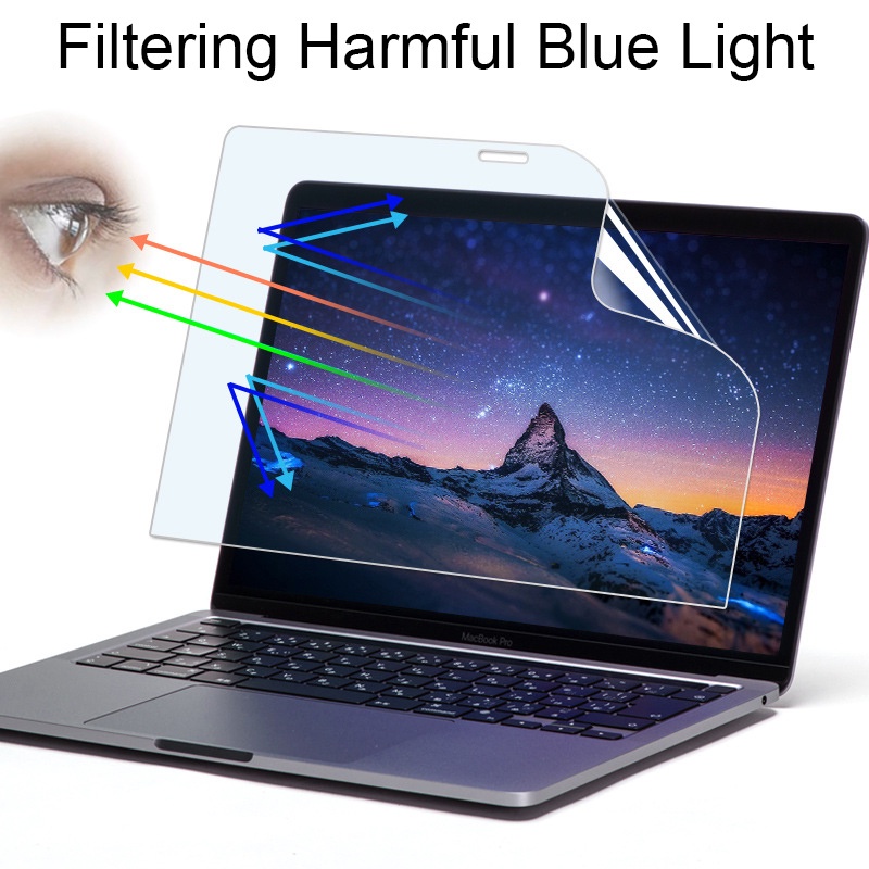 Laptop 13.3 14 15.6 inch Anti-Blue Light Filter Film Monitor Eye ...