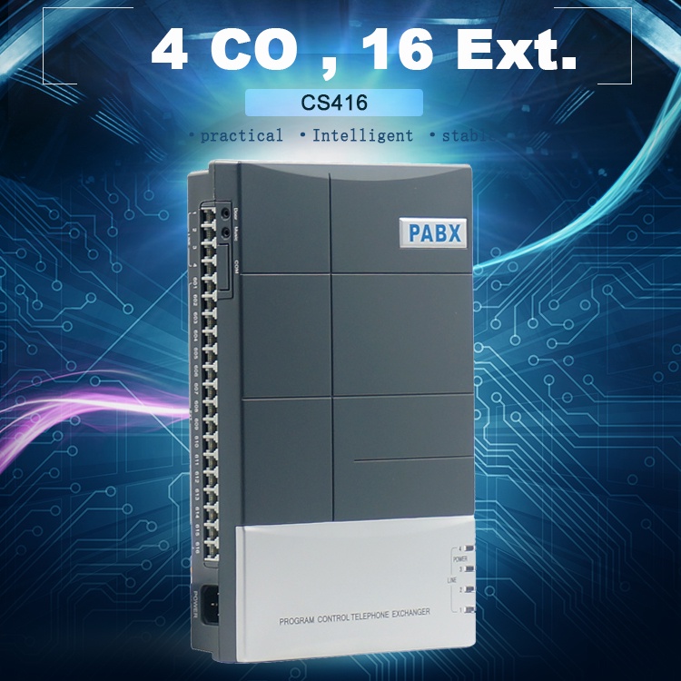 Mini Telephone PABX PBX System with factory price CS416 | Shopee ...
