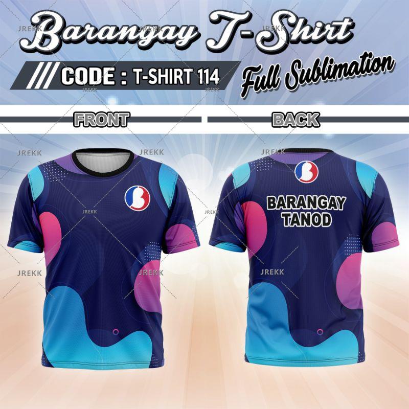 Brgy Tanod Full Sublimation Tshirt Shopee Philippines