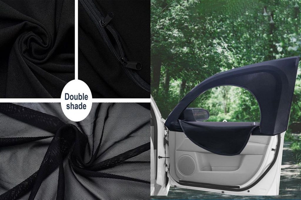 SOU_ Retractable Side Window Sunshade Ultimate Car Sun Shades Full