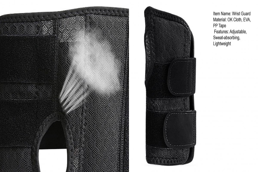 SX 1Pc Built-in double PP strips support and stabilize the wrist fit up ...