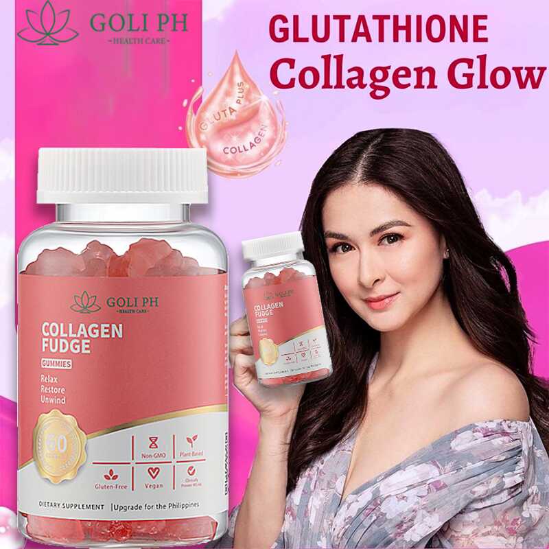 Goli ph Glutathione Collagen Glow Gummies Anti-Aging Whitening Skin ...