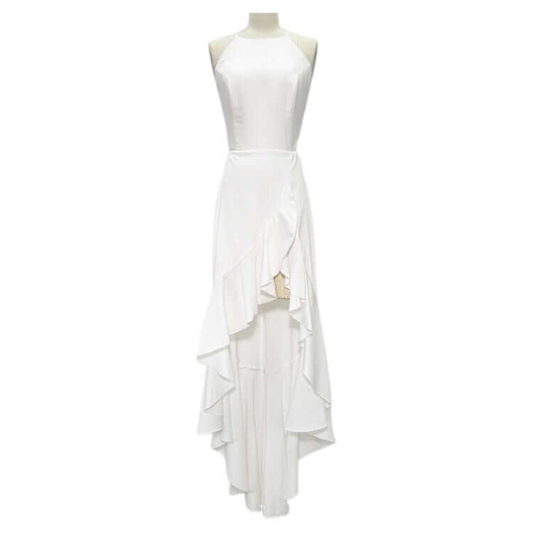 Mga direktang benta sa pabrika New summer dress Sexy halter ruffled ...