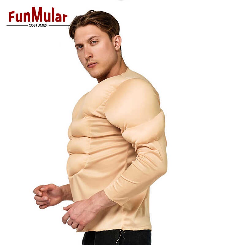 Funmular Muscle Suit Adult Men Body Builder Costume For Halloween Cosplay Costume Shopee