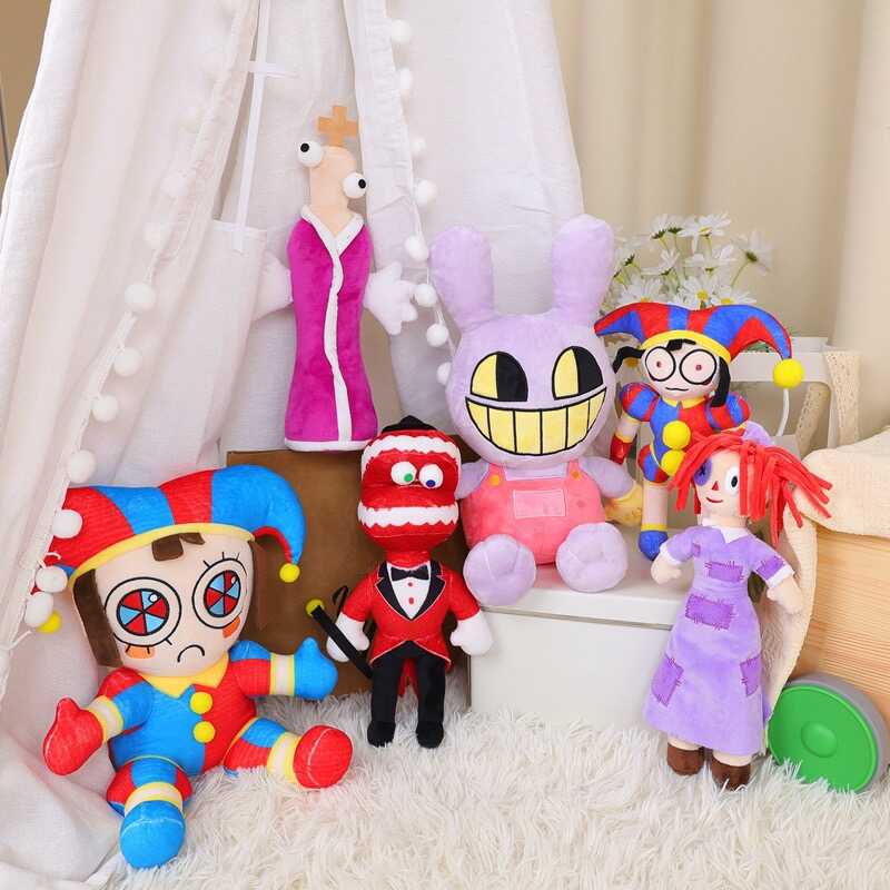 Ang Amazing Digital Circus Pomni Jax Plush Cartoon Plushie Toys Theater ...