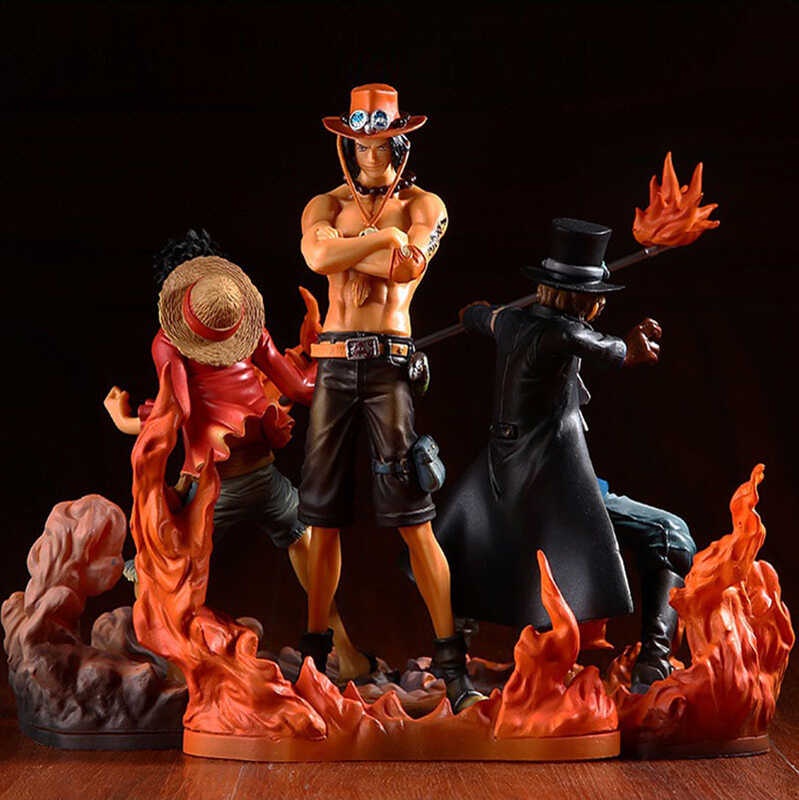 Para Juego De 3 Figuras De Anime One Piece Dxf Brotherhood / | Meses