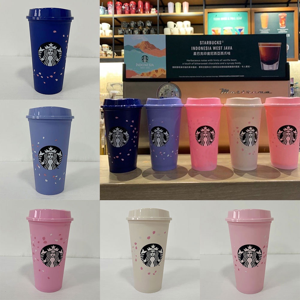 New Starbucks Cherry Blossom Cup Reusable 500ML Shopee Philippines