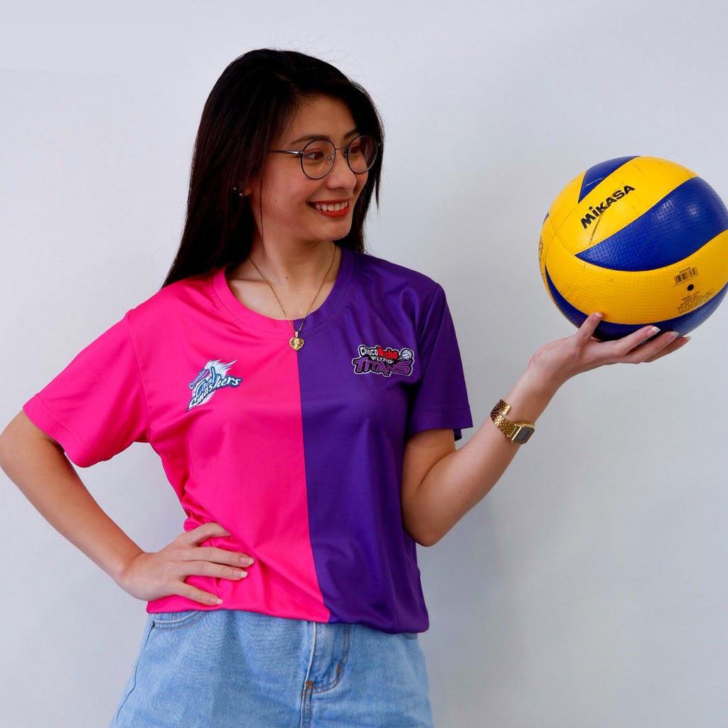 Half Creamline and Choco Mucho Shirt FULL SUBLIMATION Volleyball Jersey ...