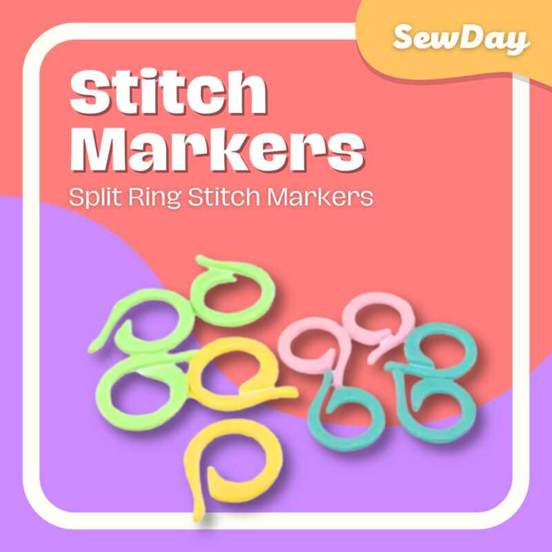 Knitting Crochet Split Ring Stitch Markers (10/20pcs) Shopee Philippines