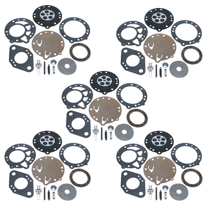 5pcs Carburetor Rebuild Repair Diaphragm Kit For Stihl 08 08s 070 090 Ts350 Ts360 Zama Rb 42