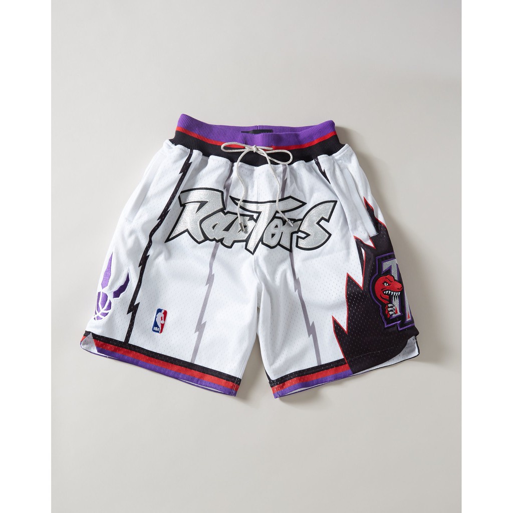 MITCHELL & NESS X JUST DON TORONTO RAPTORS SHORTS | Shopee Philippines
