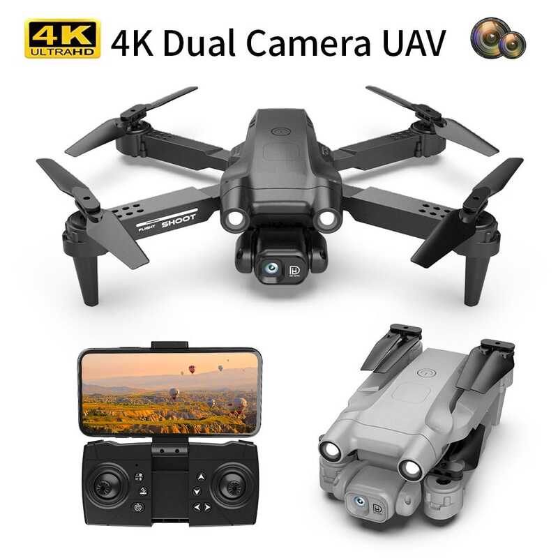 Gt2pro Folding Drone Hd 4k Dual Camera Aerial Photography Quadcopter ...