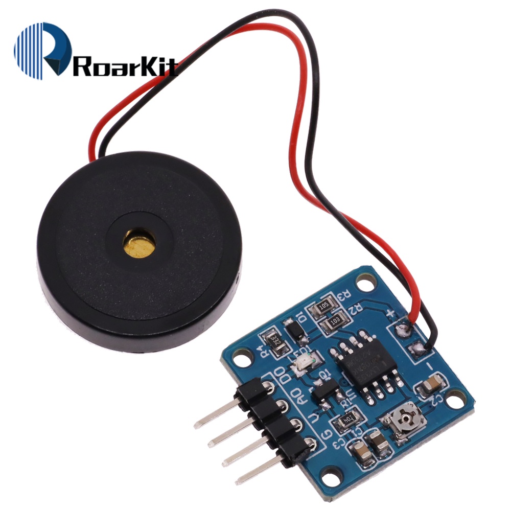 Piezoelectric shock tap sensor Vibration switch module piezoelectric