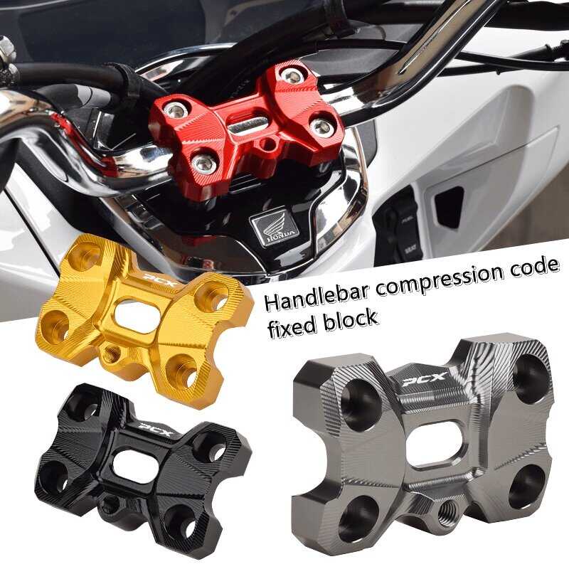 Motorcycle Handle Bar Compression Code Clamp Handlebar Riser Fixing ...