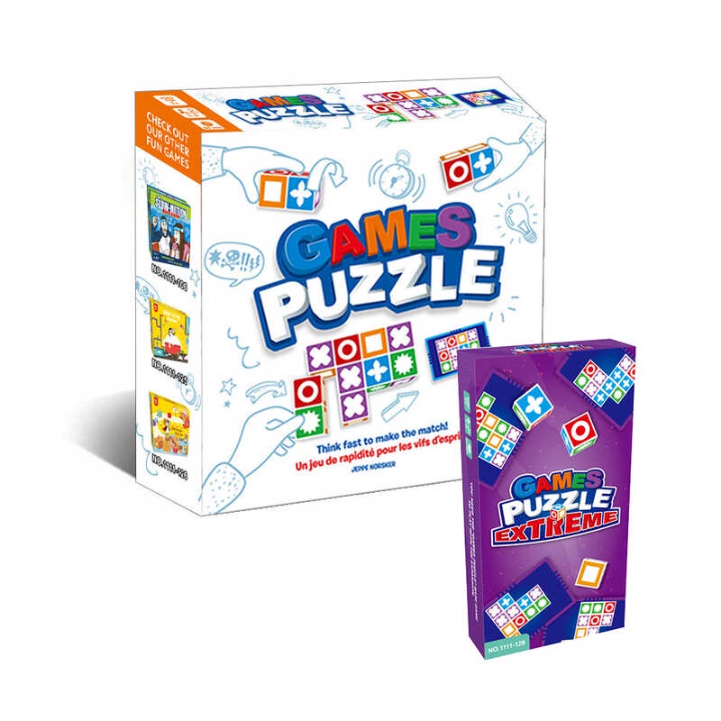 Game Matching Puzzle Family Party Games Children Interactive Learning ...