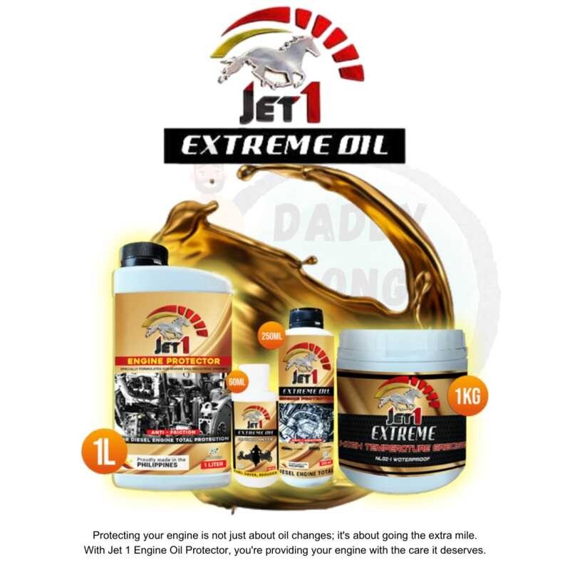 Jet 1 Extreme Oil Additive Oil Enhancer Engine Protector For Gas