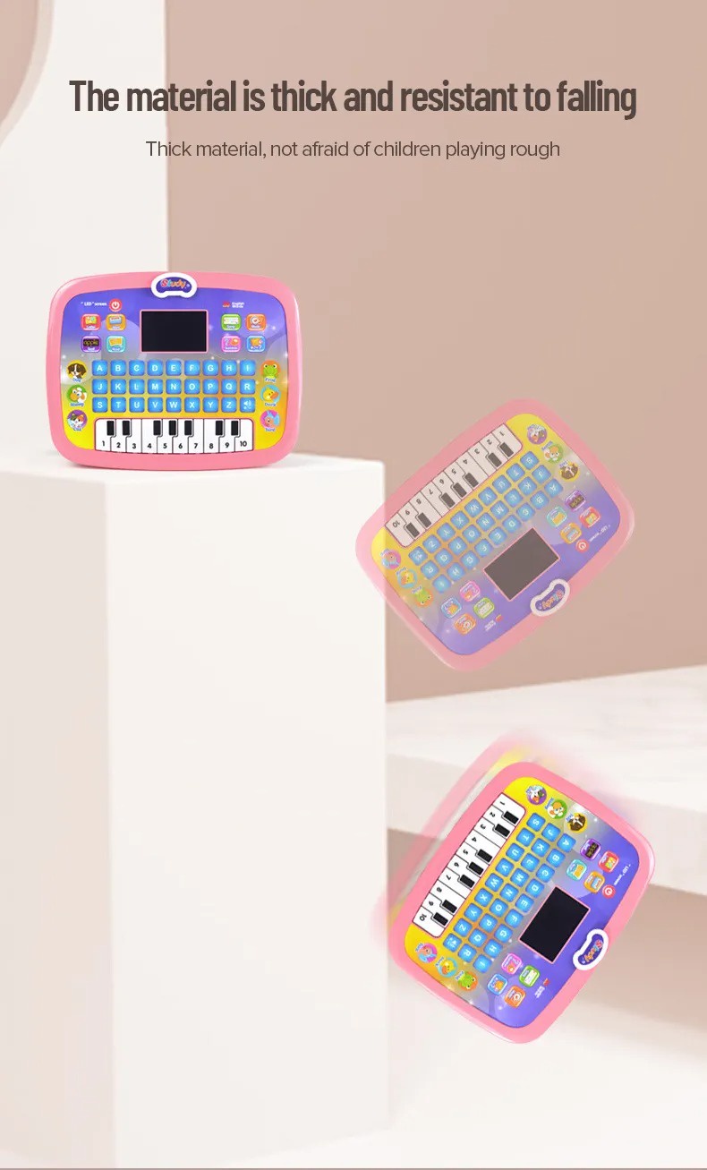Kids Educational Learning Computer Tablet Learning Toys Baby Character ...