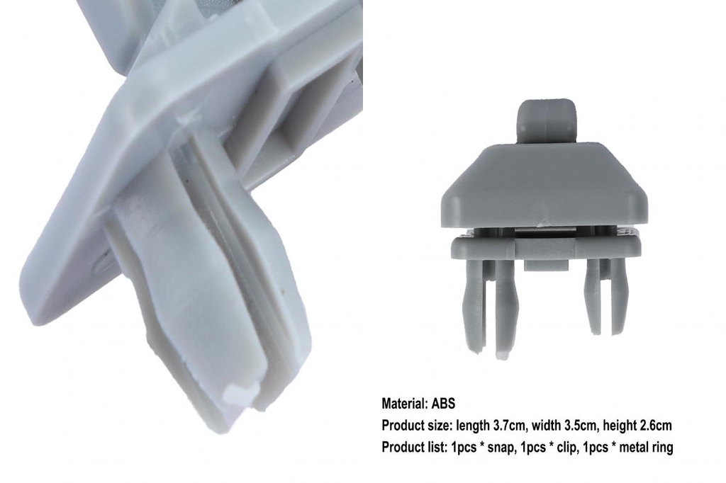 SOU_ Portable Bracket Holder Simple Installation Sun Visor Clip