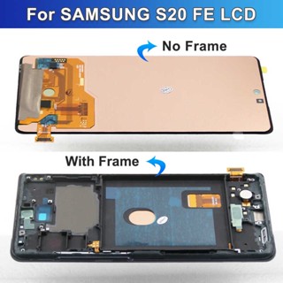 Para sa AMOLED Para sa Samsung S20 Fe LCD SM-G780F G780F/DSM G780G ...