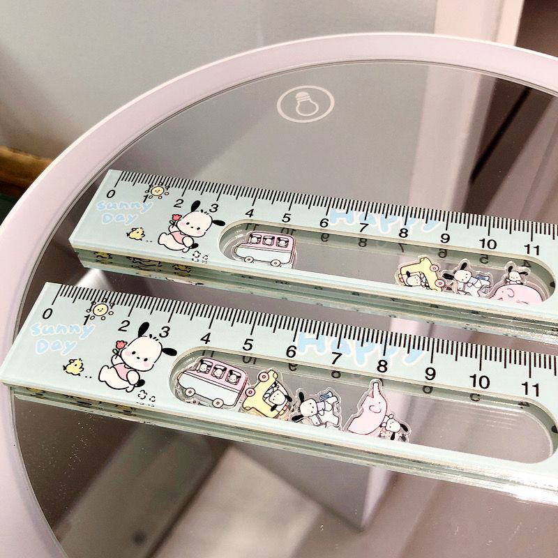 1pcs Cartoon Sanrio Series Rocking Ruler Cute SpongeBob SquarePants ...