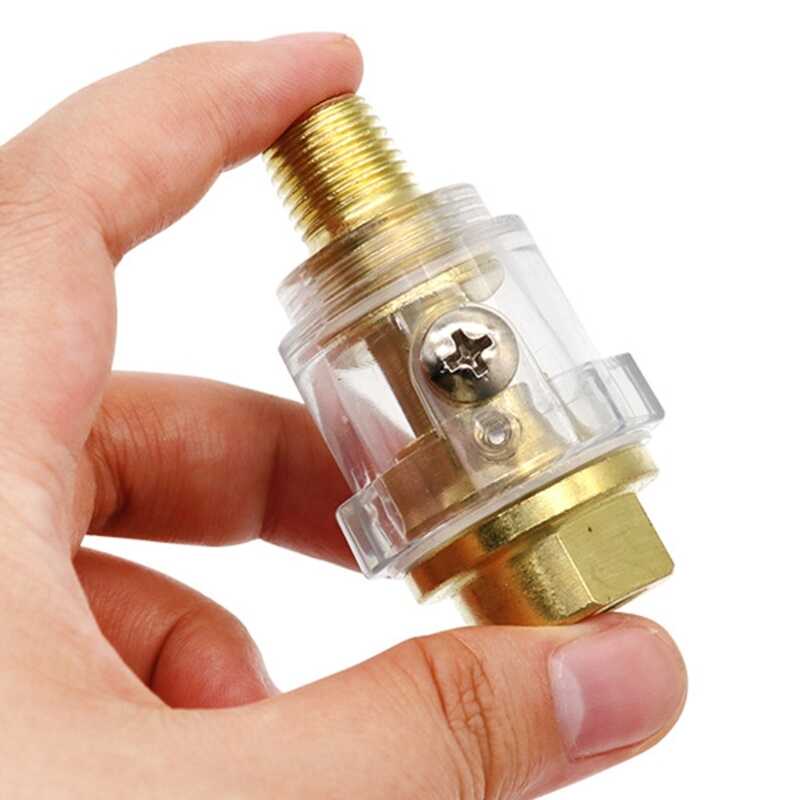 Portable Compressed Airs Fog Oiler Airs Line Lubricator 1/4Inch