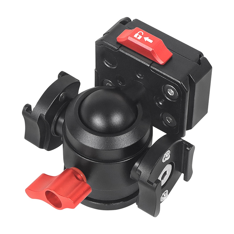 XT-XINTE Aluminum Alloy Quick Release Mount 1/4 Expansion 360° Rotation ...