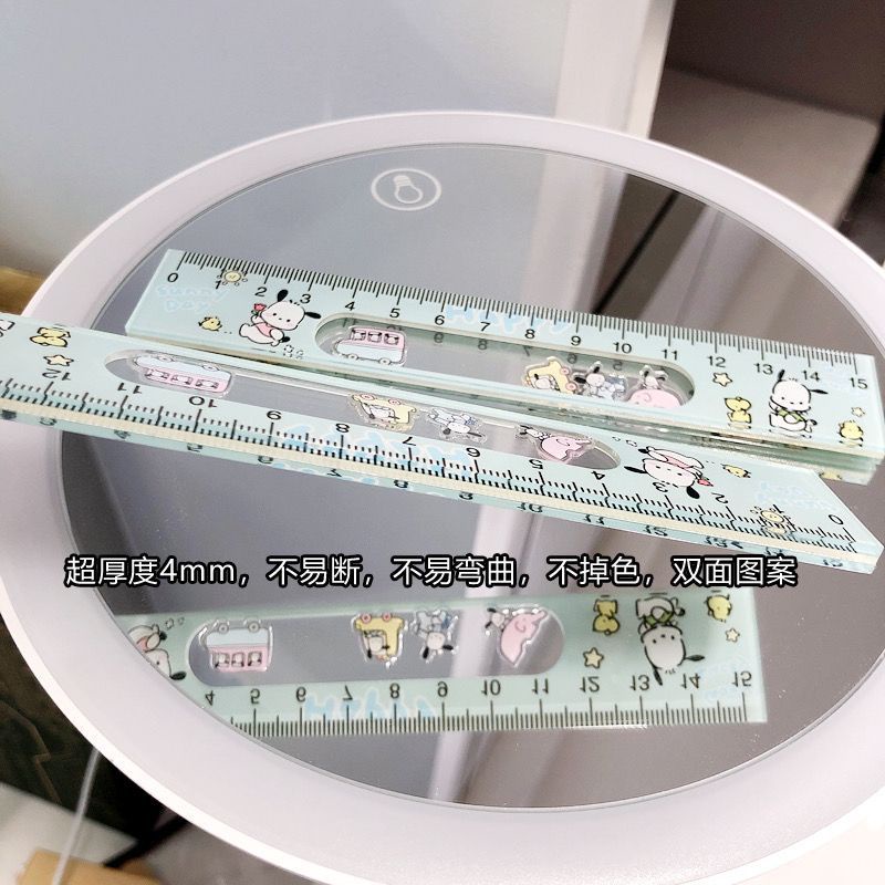 1pcs Cartoon Sanrio Series Rocking Ruler Cute SpongeBob SquarePants ...