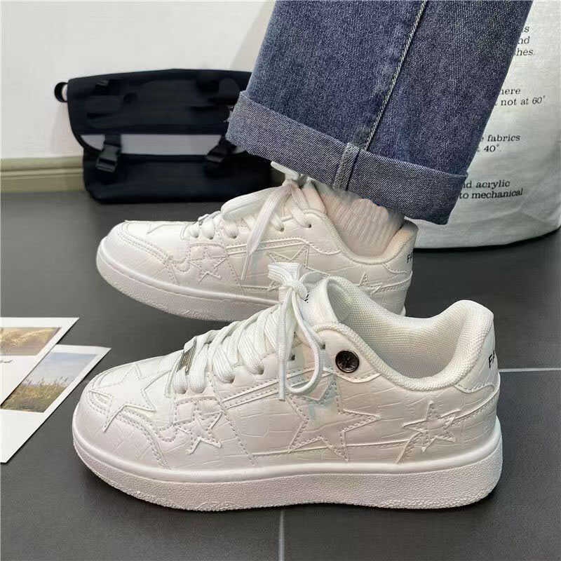 Top Quality Sneakers Walking Style Genuine Leather Tennis Shoes Fashion Brand Designer Casual Sh Shopee Philippines