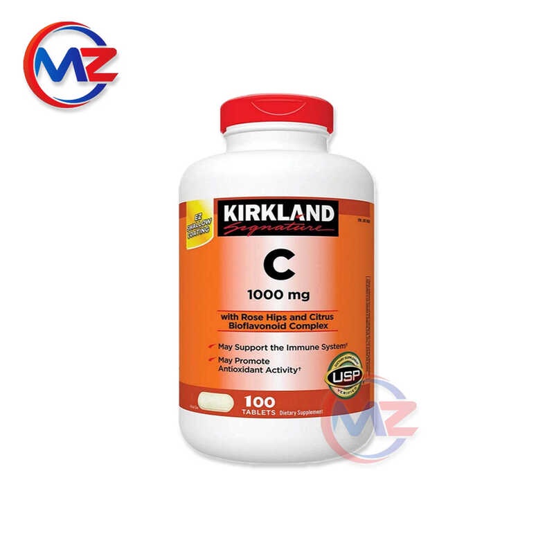 Kirkland Vitamin C 1000mg 100 tabs FROM USA boost immunity and helps