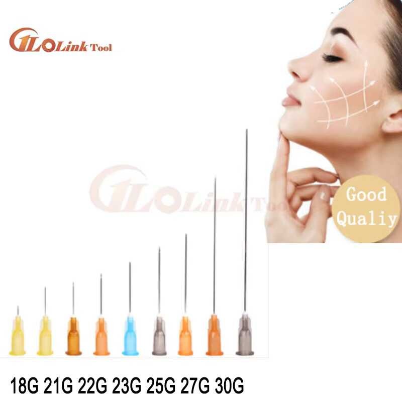 PCS Pointed 30 Dispensing Needles Stainless Steel Injection Needles ...