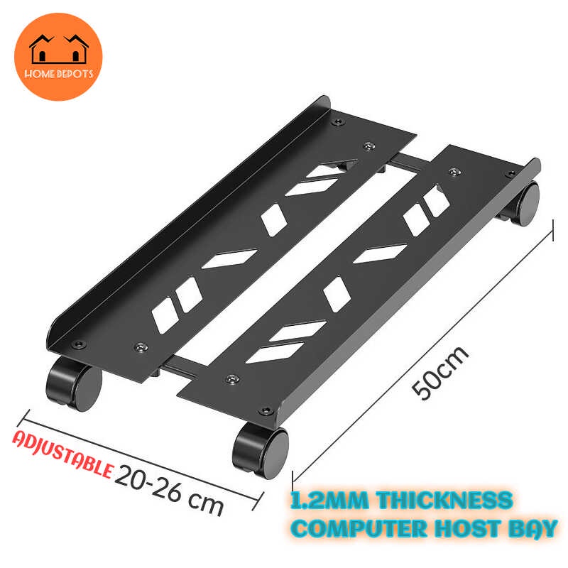 Home Depots Heavy Duty Premium PC Tower Stand Holder Metal CPU Holder