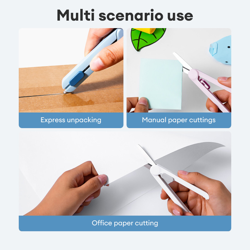 Deli Nusign Scissors Portable Telescopic Scissors | Shopee Philippines