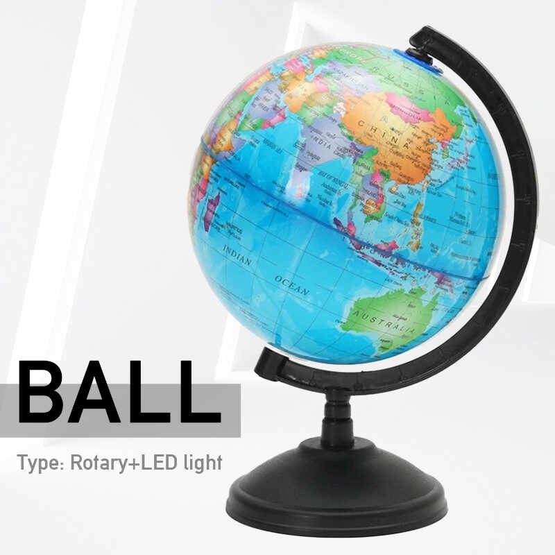 World Earth Globe Map Geography Educational Toy With Stand Office Ideal ...