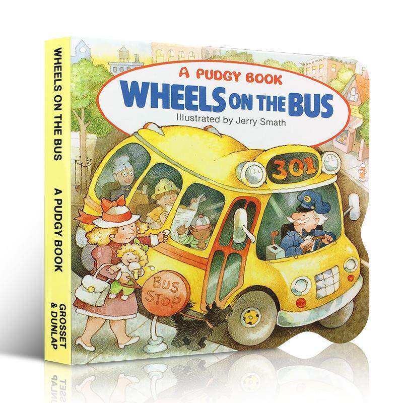 milu The Wheels on the Bus Children's Picture Book Nursery Rhyme ...